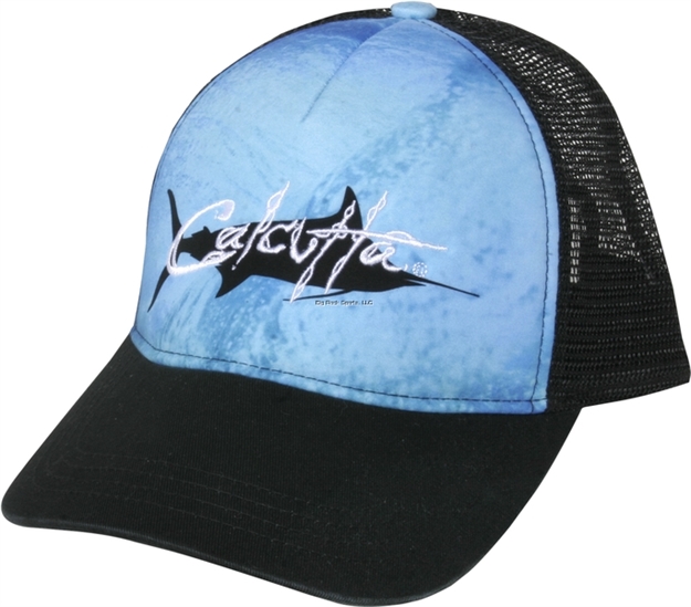 Picture of Calcutta Marlin Cap With Embroidered Logo, Mesh Back, Adjustable Closure