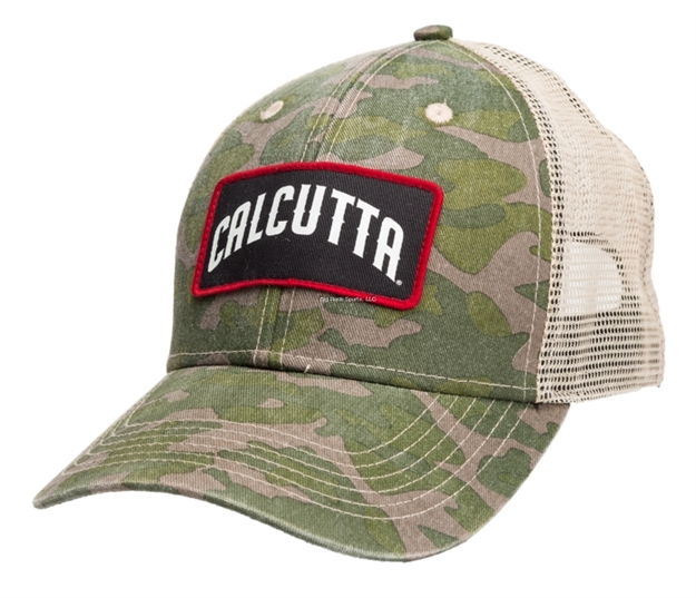 Picture of Calcutta Mesh Cap Woodland Camo With Calcutta Patch Adj Closure