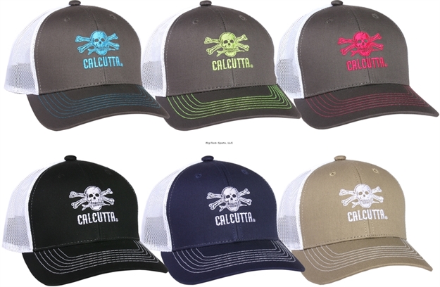 Picture of Calcutta Mesh Hats 24 Pack Incl 4 Navy/White 4 Blk/White 4 Gray/Blue 4 Gray/Chart 4 Tan/White 4 Gray/Pink