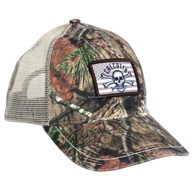Picture of Calcutta Mossy Oak Camo Cap, Patch Front, Mesh Back, Adjustable Closure