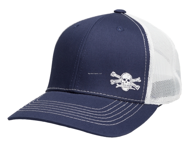 Picture of Calcutta Navy Cap With White Mesh And Calcutta Logo With Q3 Headband Adj Closure