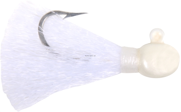 Picture of Calcutta Nylon Pompano Jig, 3/8 Oz, White Tail