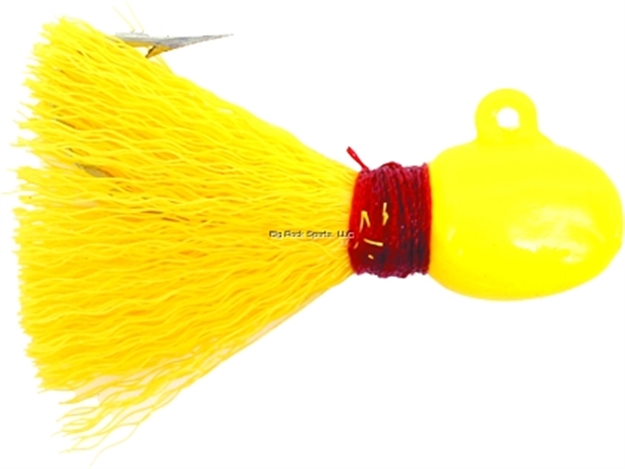 Picture of Calcutta Nylon Pompano Jig, 3/8 Oz, Yellow Tail