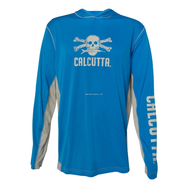 Picture of Calcutta Performance Poly Hoodie, Blue, XL