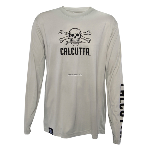 Picture of Calcutta Performance Poly Long Sleeve, Gray, Medium