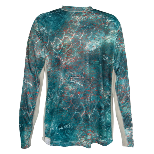Picture of Calcutta Performance Poly Long Sleeve, Mossy Oak  Kingfisher, 3Xl