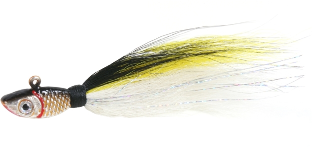 Picture of Calcutta Premium Jig With Rattle And Grub Keeper, 1/2 Oz, 5/0 Hook, Bunker