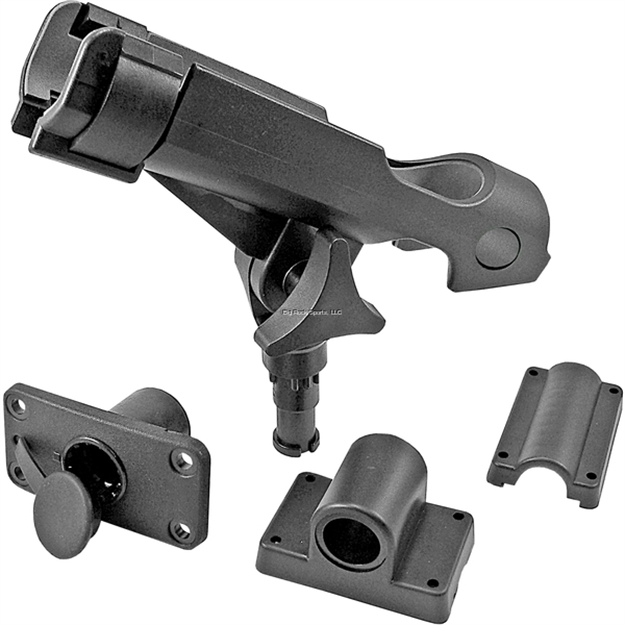Picture of Calcutta Side/Deck Mount Nylon Rod Holder, Adjustable, Black