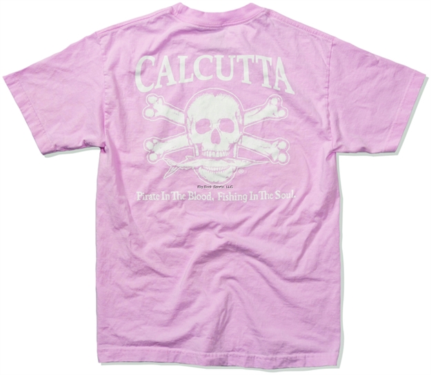 Picture of Calcutta T-Shirt 2Xl Pink Original Logo White NO Pocket