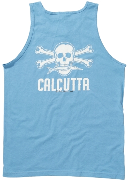 Picture of Calcutta Tank Top, LT Blue W/White Logo SM