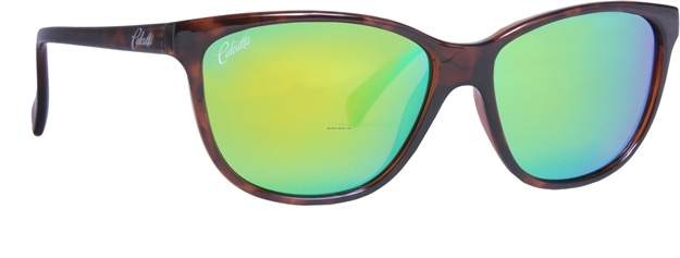 Picture of Calcutta Tortola Sungalsses Tortoise Frame Green Mirror Lens