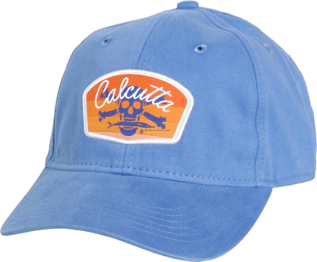 Picture of Calcutta Twil Cap Blue, Patch Front, Adjustable Closure