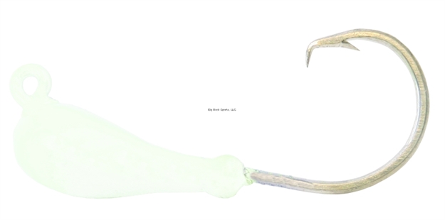 Picture of Calcutta Ultra Boxing Glove Jighead, 1/4 Oz, 1/0 Hook, White, 4/Pack