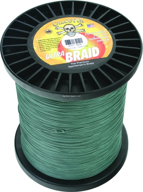 Picture of Calcutta Ultra Braid Fishing Line 200Lb Green 1500Yds