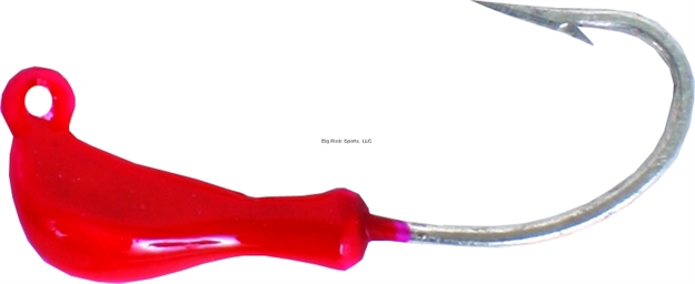 Picture of Calcutta Ultra Jighead, 1/2 Oz, 4/0 Hook, Red, 5/Pack