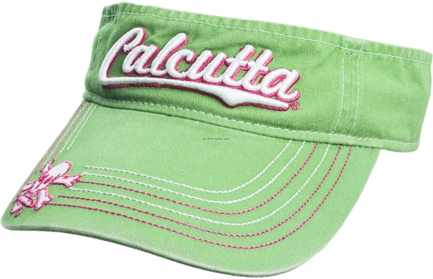 Picture of Calcutta Visor Ladies Mint W/White Logo