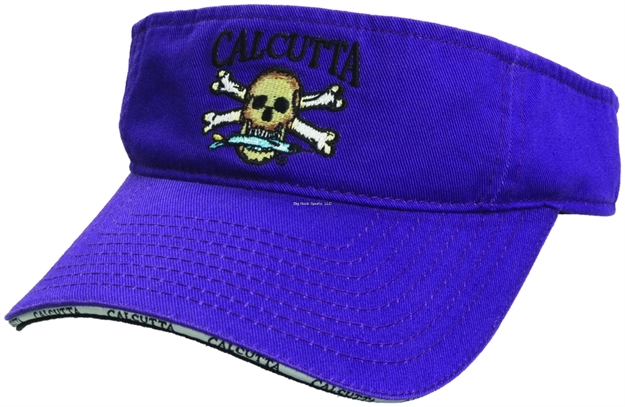 Picture of Calcutta Visor Purple With Coolon Headband