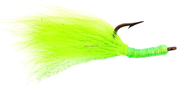 Picture of Calcutta Yellow Tail Hook, Bronze, SZ 4 Hook, Chartreuse With Flash, 3/Pack