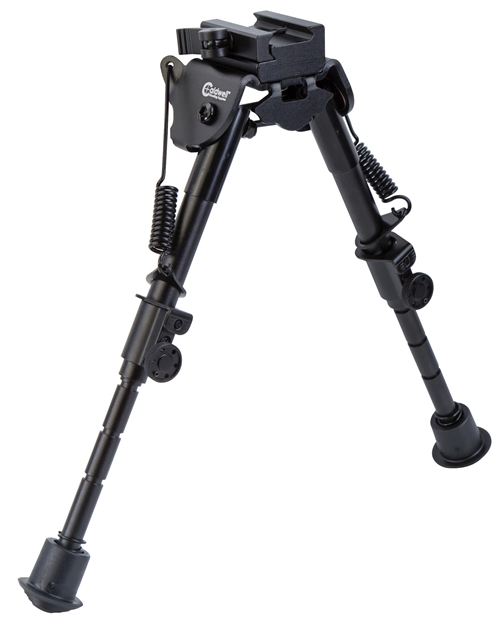 Picture of  Caldwell 110140 Pic Rail Xla Fixed Bipod 6-9" Vertical Adjustment, Black Aluminum