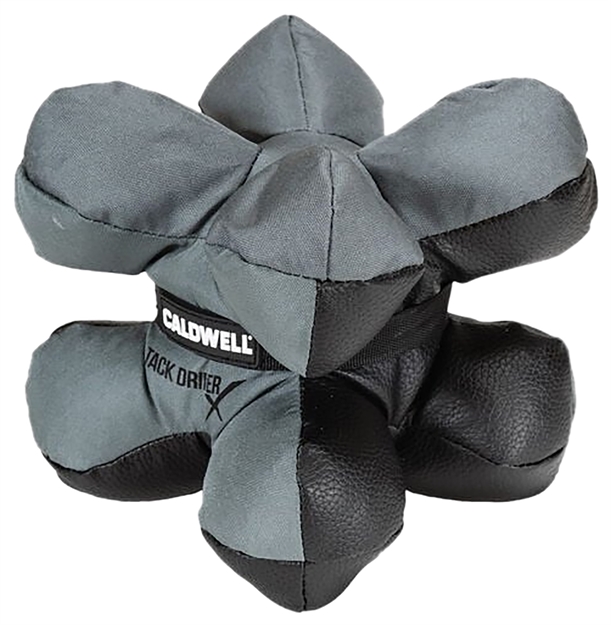 Picture of  Caldwell 1102665 Tack Driver X With Gray & Black Finish, Rubber Bottom, Plastic Pellet Filled, 6.50 Lbs & 8" W X 8" H X 8" D Dimensions 661120417866