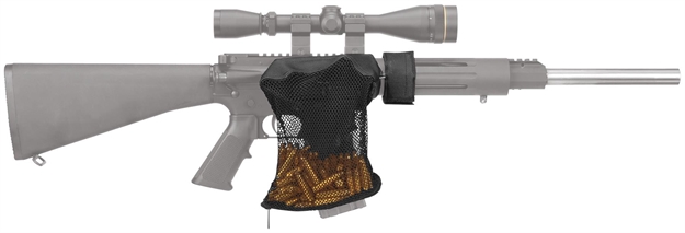 Picture of  Caldwell 122231 Ar-15 Brass Catcher Black Wire Frame With Webbing Loops Mount