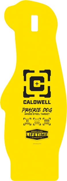 Picture of Caldwell Ar500 Prarie Dog Trgt 3/8"  Ar500 Steel Yellow 4001099