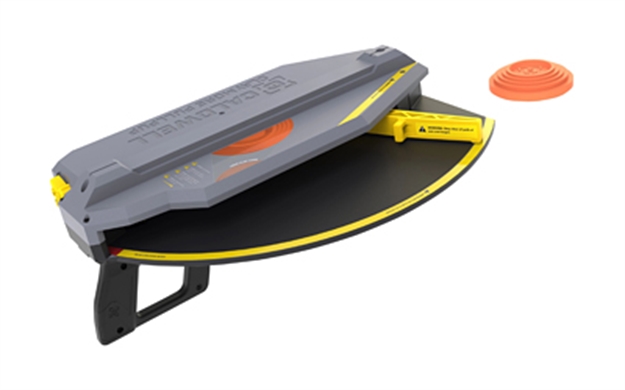 Picture of  Caldwell 4002774 Claymore Pullpup Clay Target Thrower Gray/Yellow 661120750987