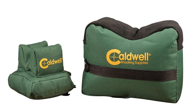 Picture of Caldwell 248885 Deadshot Shooter's Bag Empty Dark Green 600D Polyester Front And Rear Bag 8 Lbs 248-885 661120488859