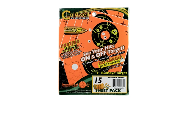 Picture of Caldwell Shooting Supplies Orange Peel 3" B/Eye 15