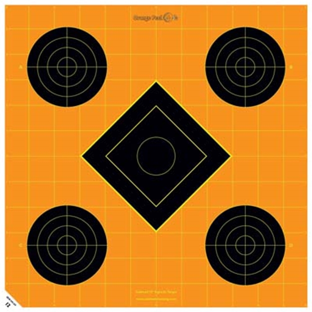 Picture of Caldwell Shooting Supplies Trgt Sgt IN 12In 5Pk 244-561 661120445616