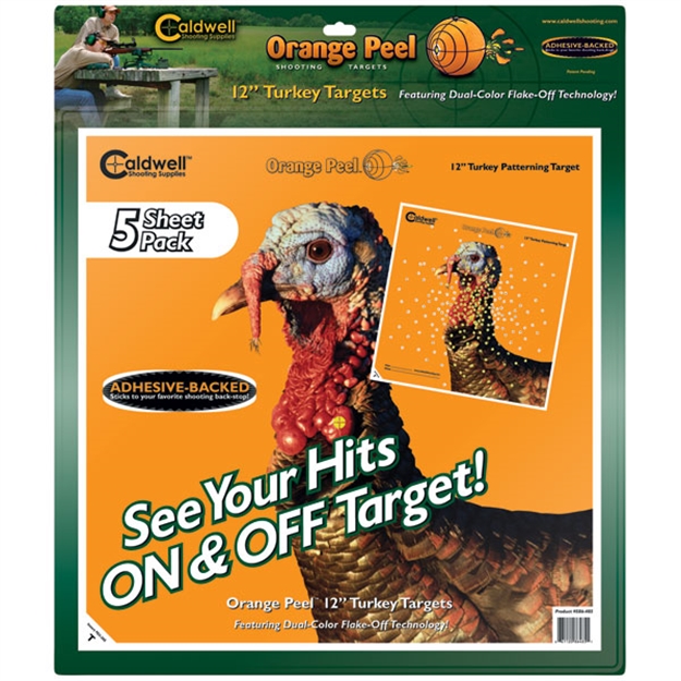 Picture of Caldwell-Battenfeld Orange Peel Turkey Target: 16" 5 Pack 586485 661120864851