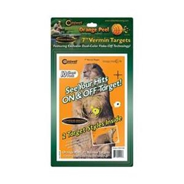 Picture of Caldwell Shooting Supplies Peel 7" Vermin Tgt 10Pk