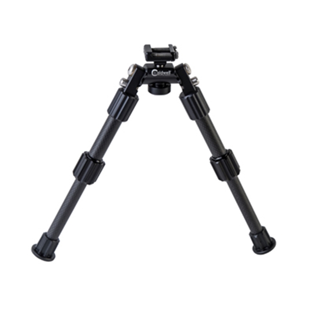Picture of  Caldwell 1081952 Accumax Premium Pic Rail Bipod 6-9" Black Carbon Fiber 661120413042