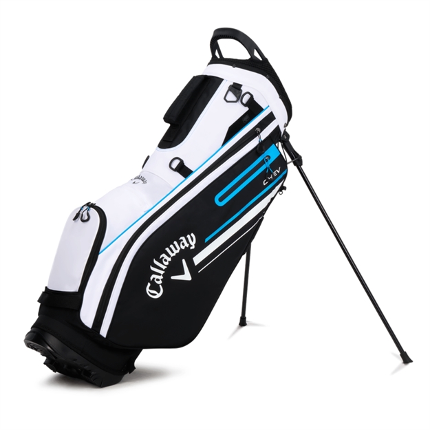 Picture of Callaway 2023 Chev Golf Stand Bag-White Black Cyan 5123033