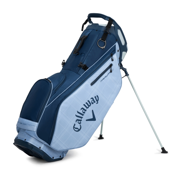 Picture of Callaway 2023 Fairway 14 Golf Stand Bag-Navy Haze Plaid 5123041
