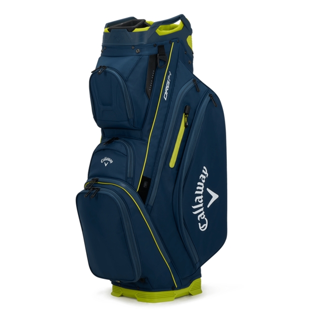 Picture of Callaway 2023 Org 14 Golf Cart Bag-Navy Flo Yellow 5123078