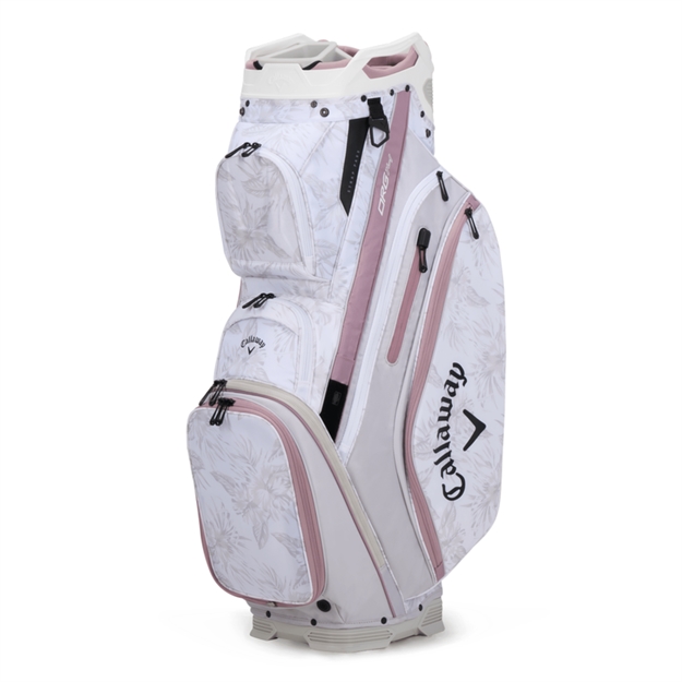 Picture of Callaway 2023 Org 14 Golf Cart Bag-White Rose Silver 5123088