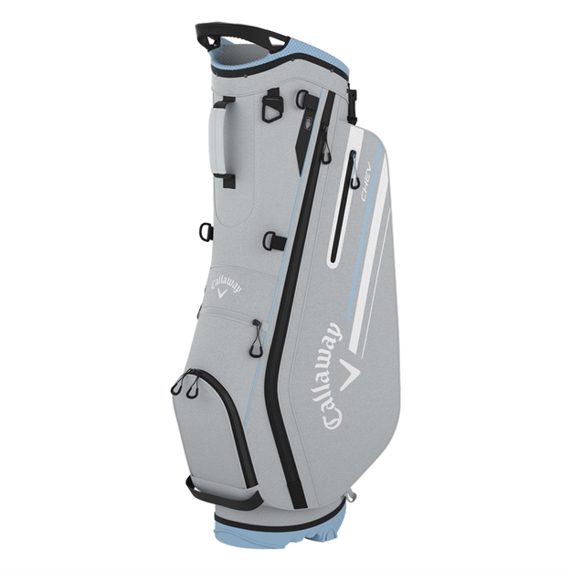 Picture of Callaway 2024 Chev Golf Stand Bag White Charcoal Orange 5124123 197193006893
