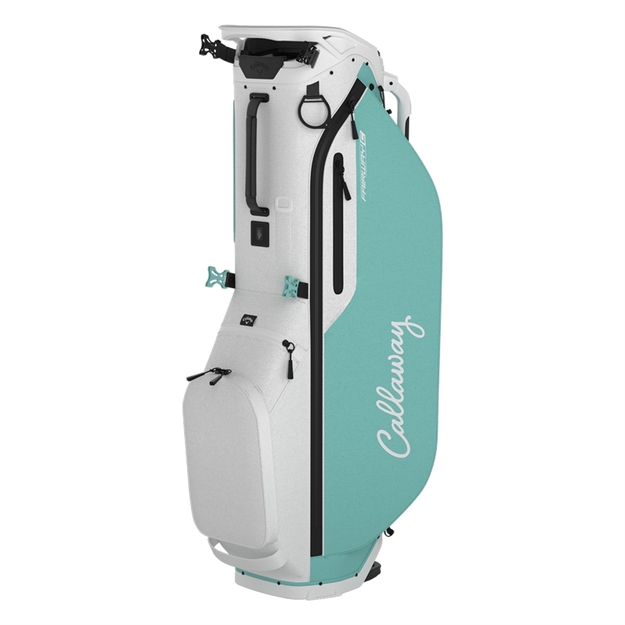 Picture of Callaway 2024 Fairway C Golf Stand Bag White Aqua 5124058 197193005599