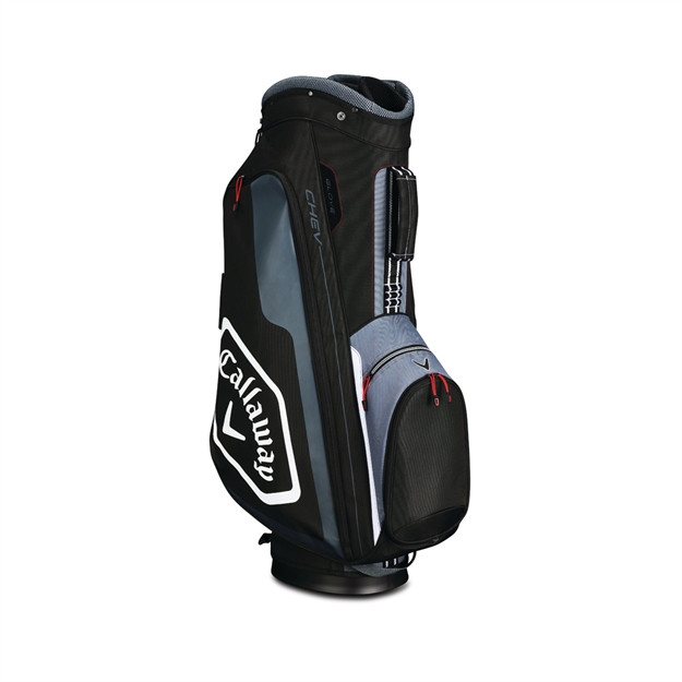 Picture of Callaway Chev Cart Golf Bag Black/Titanium/Whte