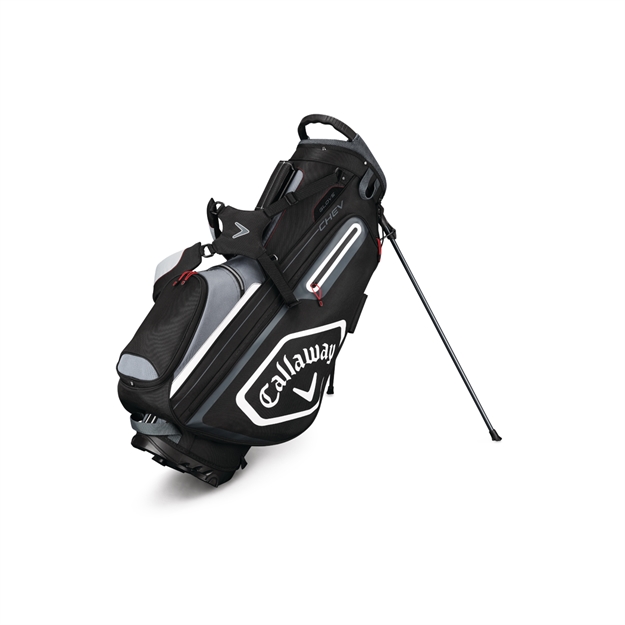 Picture of Callaway Chev Golf Stand Bag Black/Titanium/Whte