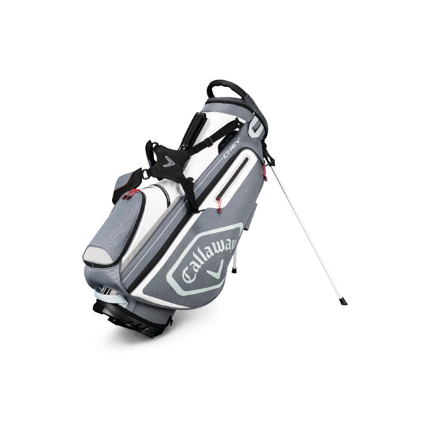 Picture of Callaway Chev Golf Stand Bag Titanium/White/Silver