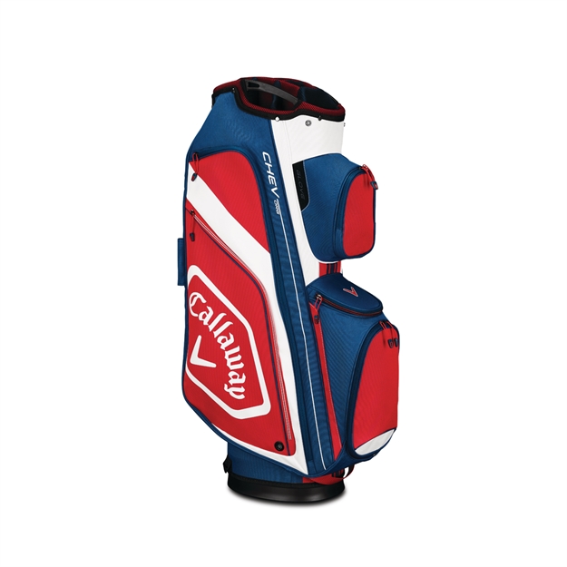 Picture of Callaway Chev Org Cart Golf Bag Navy/White/Red