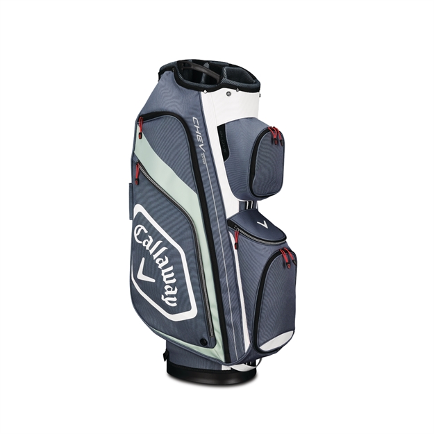 Picture of Callaway Chev Org Cart Golf Bag Titanium/White/Silver