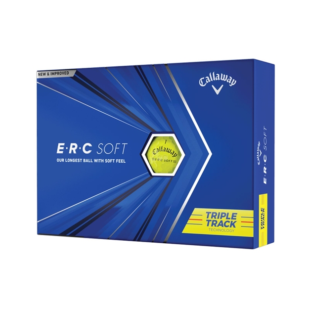 Picture of Callaway Erc Soft 2021 Yellow Golf Balls 12Pk