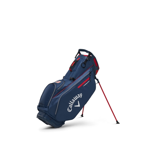 Picture of Callaway Fairway 14 Golf Stand Bag Navy Red Usa
