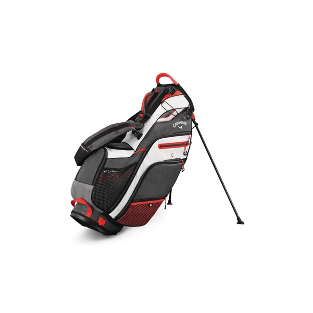 Picture of Callaway Fusion 14 Golf Stand Bag Titanium/White/Orange
