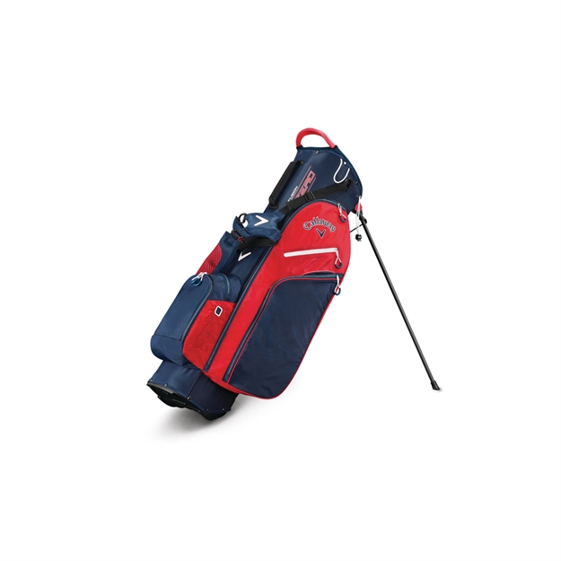 Picture of Callaway Fusion Zero Golf Stand Bag Navy/White/Red