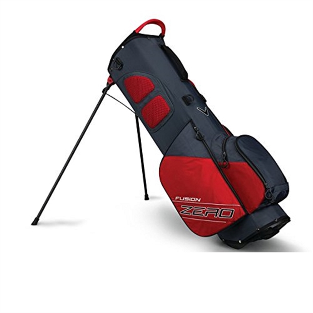 Picture of Callaway Fusion Zero Stand Bag - Titanium/Red/White