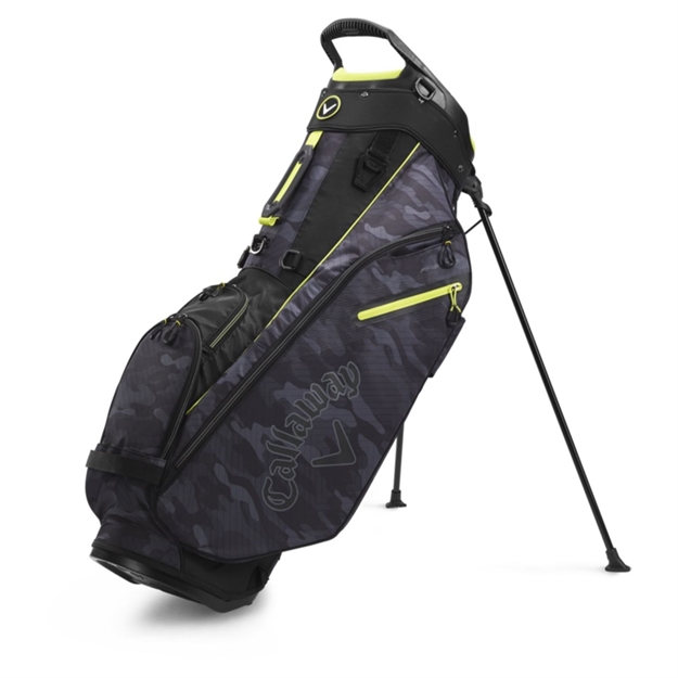 Picture of Callaway Golf 2020 Fairway Stand Bag-Black Camo-White-Yellow